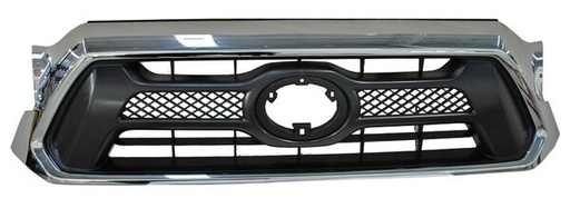 [TOTAC12PARNG] PARRILLA TOYOTA TACOMA DE 2012 AL 2015 C/MOLD NEG (134355)