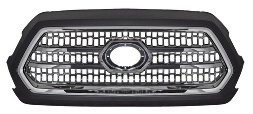 [TOTA16PAFNEC] PARRILLA TOYOTA TACOMA 16-19 CROM HUMO F/NEG TW