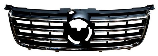 [VOJET08PARCR] PARRILLA VOLKSWAGEN JETTA 2008 AL 2015 NEG C/MOLD CROM (10726)