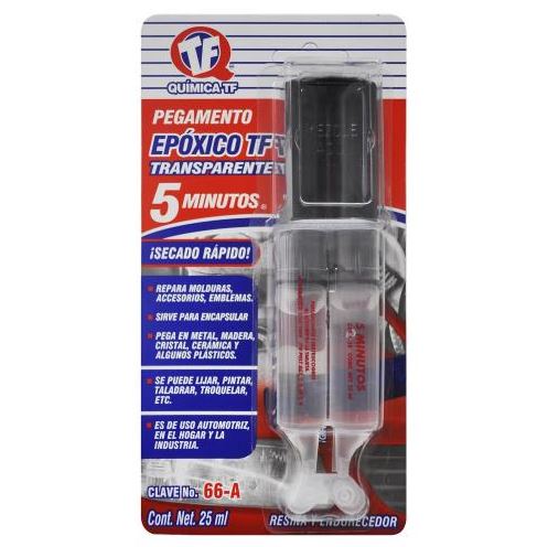 [66ATF] PEGAMENTO EPOXICO JERINGA TRANSP.-TOP-8 COD. 217 TJAR