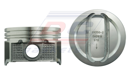 [GM350-2-STD] PISTON CHEVROLET PU / SILVERADO / SUBURBAN / CHEYENNE / C3500 / BLAZER 4X4 DE 1986 AL 2009 V8 5.7L 350 .020 DC COD. GM350-2-STD(115356)