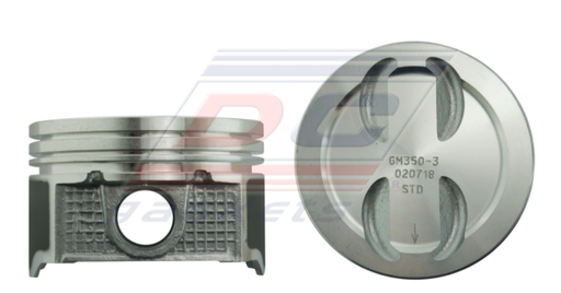 [GM350-3-STD] PISTON CHEVROLET PU / SILVERADO / SUBURBAN / CHEYENNE / C3500 / BLAZER 4X4 DE 1986 AL 2009 V8 5.7L BLAZER 2003-2005 4.3L/ CHEVROLET SILVERADO 2002-2009 4.3L 350 STD MARCA DC COD. GM350-3-STD(115467)