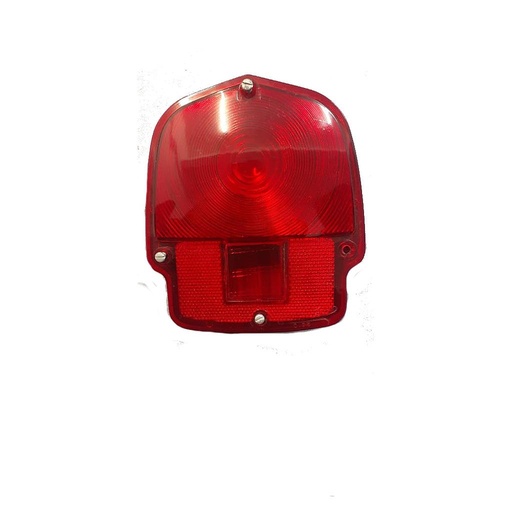 [CAUNJP26A] PLAFîN ESCUDO ROJO P/FOCO FIJO FORD 53-56 1 PZA