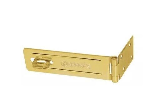 [HEPORCALA] PORTACANDADO LATONADO 4-1/2" HERMEX COD. 43745 POCL-450(130783)