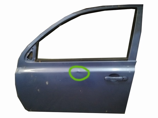 [NIMI02PUCODEL] PUERTA NISSAN MICRA DE 2002 COMPLETA DEL IZQ DESMONTADO