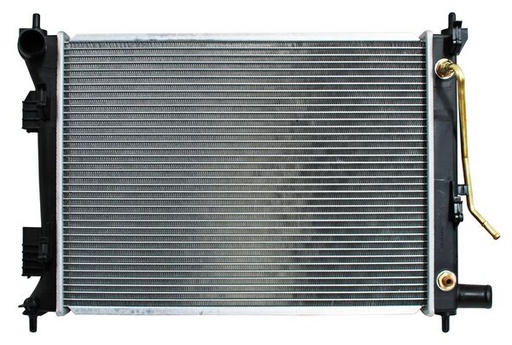 [DOAT12RAAL] RADIADOR DODGE ATTITUDE 12-14/ GRAND I10 15-20/ KIA RIO 16-17 AUT L4 1.2L/ 1.4L/ 1.6L C/ AIRE 15X 19 5/8 ALUM SOLDADO