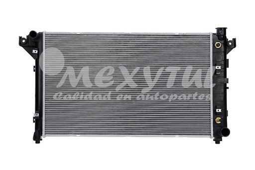 [DOPUR94RADPA] RADIADOR DODGE RAM DE 1994 AL 2002 V6/V8 3.9/5.2 L C/S AIRE AUT 31 1/2X19 1/5X32MM ALUM SOLDADO POLAR (119633) *A