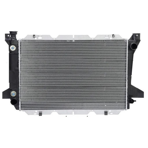 [FOF185RAALSOAU] RADIADOR FORD F150/F250/F350/BRONCO 85-97 L6/V8 4.9 L S/AIRE AUT REFORZADO 27 5/9X18X56MM ALUM SOLDADO POLAR *A