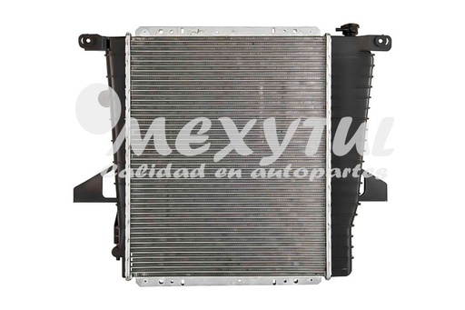 [FORAN95RAD] RADIADOR FORD RANGER DE 1995 AL 1997 / MAZDA PU DE 1995 AL 1997 2-4 B/C COBRE (119608) EX+ *R