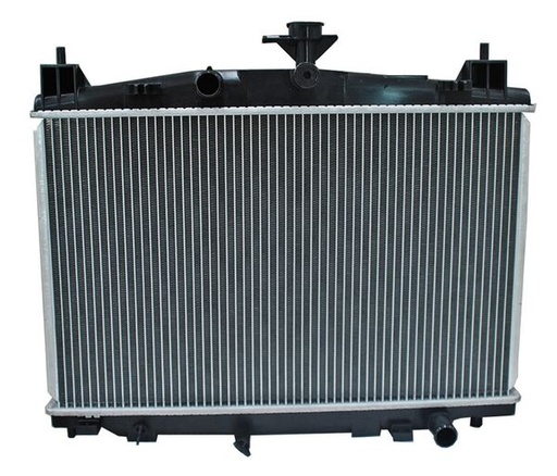 [613-MZA135] RADIADOR MAZDA 2 12-15 AUT L4 1.5L 13 3/4X 21 1/2 ALUM SOLDADO