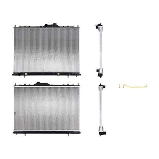 [RAMI-EN04-AUTAL] RADIADOR MITSUBISHI ENDEAVOR 2004 AL 2011 V6 3.8L C/SALIDA DE AIRE AUT 2/3X29 5/6X26MM ALUM SOLD *r