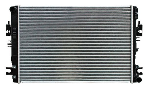 [RANI-PU-AL] RADIADOR NISSAN PU NP300/ FRONTIER DE 2016 AL 2020 STD L4 2.5L GAS 19 1/5X 28 3/7 ALUM SOLDADO