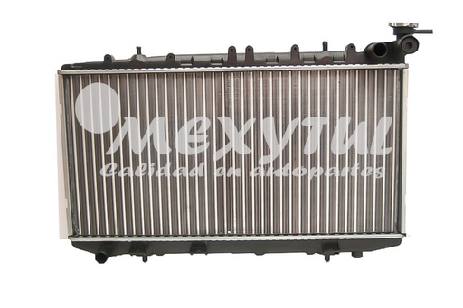 [NITSU94RAD] RADIADOR NISSAN TSURU III DE 1992 AL 2017 L4 1.6 2.0 LTS STD 12 3/5X25 1/2X34MM ALUM SOLD VALEO (121257) *A