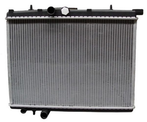[9525NRF] RADIADOR PEUGEOT 206 00-09 STD L4 1.4L/ 1.6L 1R 14 4/9X 21 4/9 ALUM SOLDADO CN SISSOKO *R