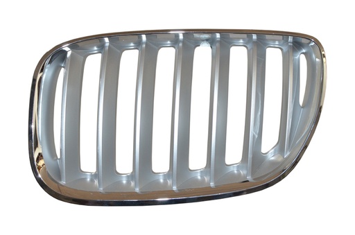 [BMX504PARL] REJILLA (PARRILLA) DEFENSA BMW X5 DE 2004 AL 2010 CROM GRIS IZQ *R