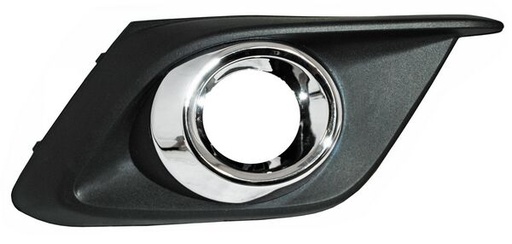 [MAMA314REJPCR] REJILLA (PARRILLA) DEFENSA MAZDA 3 2014 AL 2016 C/MOLD CROM P/FARO AUX DER TW