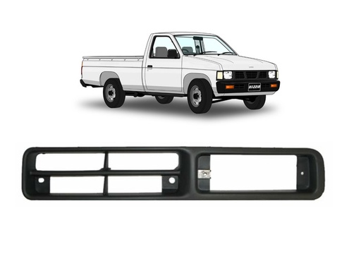 [7155] REJILLA (PARRILLA) DEFENSA NISSAN PU D21 DE 1994 AL 2008 IZQ (7155) TW