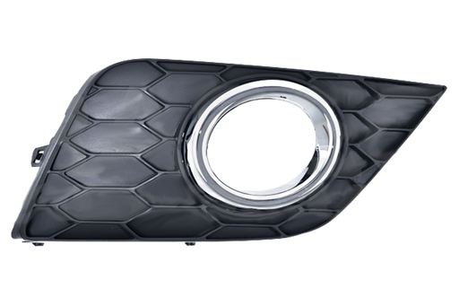 [NISEN16REJCRR] REJILLA (PARRILLA) DEFENSA NISSAN SENTRA 16-17 C/MOLD CROM P/FARO AUX DER