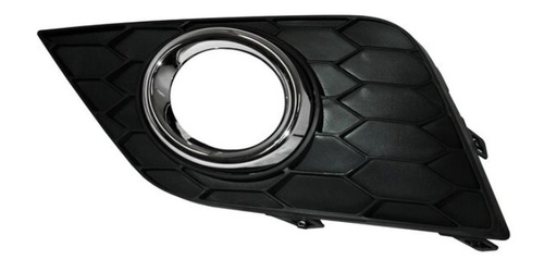 [NISEN16PFAC16] REJILLA (PARRILLA) DEFENSA NISSAN SENTRA 16-18 C/MOLD CROM P/FARO AUX IZQ TW