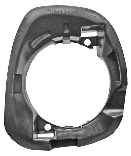 [RESAN10REDNGPFR] REJILLA (PARRILLA) DEFENSA RENAULT SANDERO DE 2010 AL 2012 P/FARO AUX DER (135041)