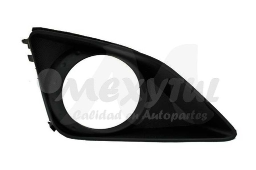 [TOCOR09REDHGPFR] REJILLA (PARRILLA) DEFENSA TOYOTA COROLLA DE 2009 AL 2010 P/FARO AUX DER (133008) AE TW