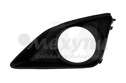 [TOCOR09REDHGPFL] REJILLA (PARRILLA) DEFENSA TOYOTA COROLLA DE 2009 AL 2010 P/FARO AUX IZQ (133009) AE