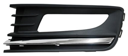 [VOVEN16REDPFCMCLR] REJILLA (PARRILLA) DEFENSA VOLKSWAGEN VENTO DE 2016 AL 2020 P/FARO AUX C/MOLD CROM LINEA ANT IZQ TW