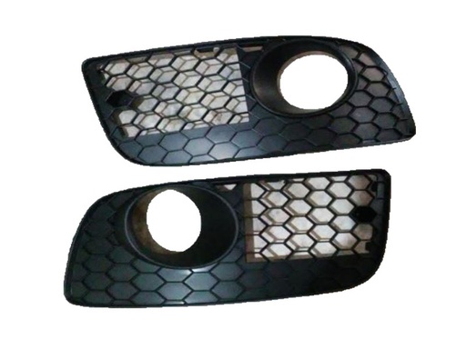 [VOGOL05REDPFLR] REJILLA (PARRILLA) DEFENSA VOLKSWAGEN GOLF GTI DE 2005 AL 2010 P/FARO AUX PERFORMANCE JGO IZQ/DER (133290) EX+