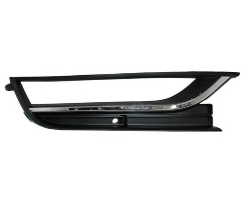 [VOPAS12REJCHR] REJILLA (PARRILLA) DEFENSA VOLKSWAGEN PASSAT 12-15 P/FARO AUX C/MOLD CROM DER TW