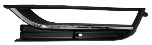 [VOPAS12REJCHL] REJILLA (PARRILLA) DEFENSA VOLKSWAGEN PASSAT 12-15 P/FARO AUX C/MOLD CROM IZQ TW