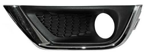 [PJCS17LF] REJILLA (PARRILLA) JEEP COMPASS 18-19/ AMER 17-19 P/FARO AUX C/MOLD CROM IZQ TW