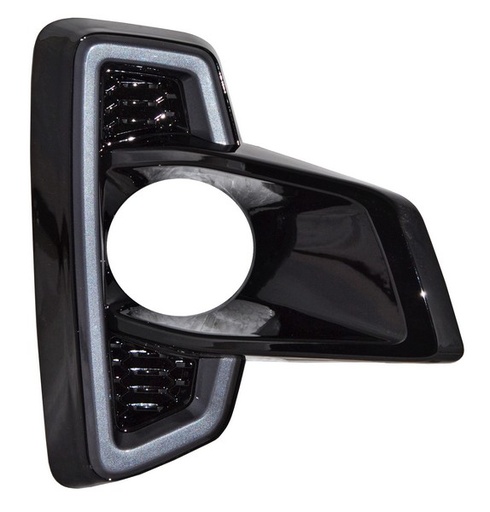 [PTPU19FR] REJILLA (PARRILLA) TOYOTA HILUX 19-20 ROCCO/REVO P/FARO AUX DER TW