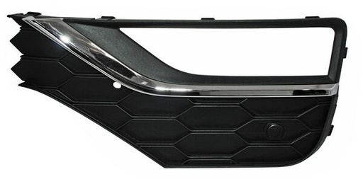 [VOAM17REL] REJILLA (PARRILLA) VOLKSWAGEN AMAROK DE 2017 AL 2018 P/FARO AUX P/SENSOR  IZQ TW