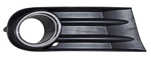 [PDVGL09CR] REJILLA (PARRILLA) VOLKSWAGEN GOL 2009 AL 2013/ SAVEIRO DE 2010 AL 2013 C/MOLD CROM P/FARO AUX DER TW