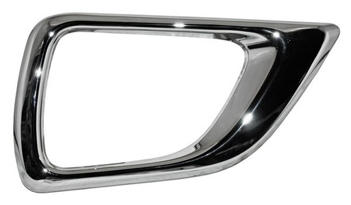 [NINP16REDFR] REJILLA DEFENSA (PARRILLA) NISSAN NP300/ FRONTIER 16-20 CROM P/FARO AUX DER N1 TW