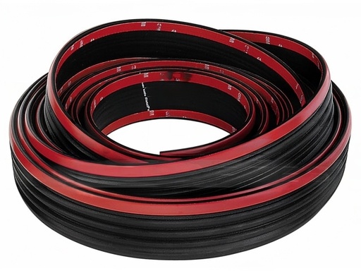 [RNCH-CH89-FR] ROLLO MOLDURA CHEVROLET CHEYENNE/ CUSTOM/ SIERRA 89-98 8M F/ROJO NAC