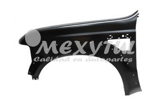 [SAFO-SD08-CHPM2] SALPICADERA FORD SUPER DUTY 2008 AL 2010 C/HOYO P/MOLD IZQ