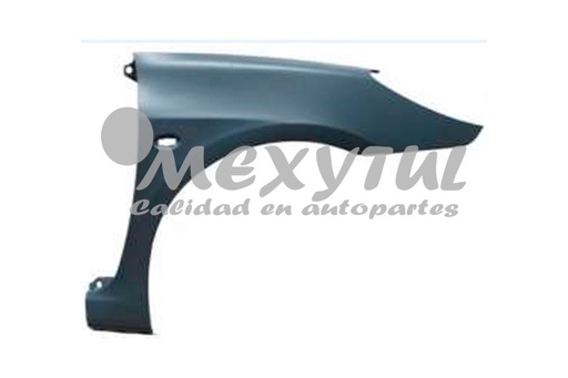 [PE30706SALR] SALPICADERA PEUGEOT 307 DE 2006 AL 2008 DERPLAST (8868) 