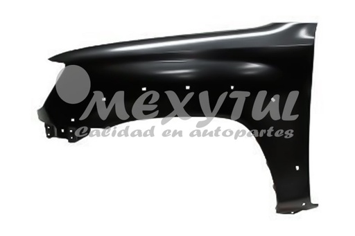 [SATO-TA05-CHPM2] SALPICADERA TOYOTA TACOMA 2005 AL 2015 C/HOYO P/MOLD IZQ 