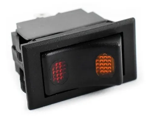 [SW0DOONOFCL] SWITCH 0 DOBLE ON-OF C/LUZ HGO (160491)