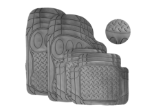 [IAC6633400] TAPETE GRIS FEET 4 PZAS JGO