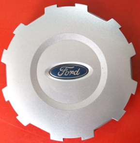 [1198513929] TAPON CENTRO RIN FORD FIESTA 04-06 7" DESMONTADO ORIGINAL 4 PZA JGO