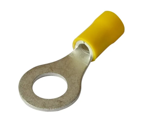 [SMTEOAMR8Y] TERMINAL OJILLO 5/16 C/AISLANTE P/CABLE 12-10 6 PZAS COD. 039018F5 (113390)