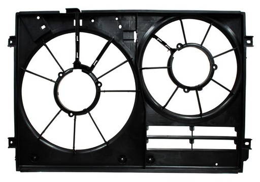 [VOBO06TOR] TOLVA RADIADOR VOLKSWAGEN BORA DE 2006 AL 2010 / JETTA BICENTENARIO DE 2011 AL 2014 / PASSAT DE 2006 AL 2015 / GOLF DE 2009 AL 2013 / BEETLE DE 2012 AL 2016 / TIGUAN DE 2009 AL 2016 2.0L TW