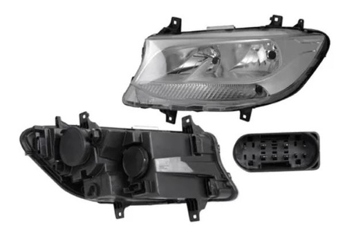 [20-H638-05-2B] FARO MERCEDES BENZ SPRINTER 2019 AL 2021 ELECT C/MOTOR IZQ TYC