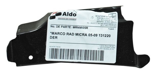 [MRNMI05R] MARCO RADIADOR NISSAN MICRA 05-07 LAT DER **** TW