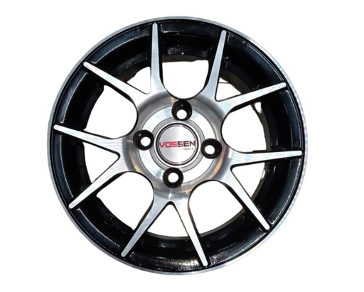 [RH144PUS] RIN 14" NEG 4 BIRLOS 100 MM 1 PZA