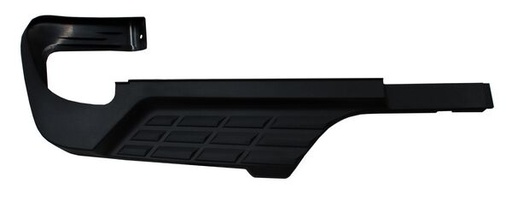 [HDCPU07TL3] MOLDURA FASCIA (DEFENSA) CHEVROLET PU 07-13 2500/3500 DOBLE ROD EXT TRAS IZQ TW