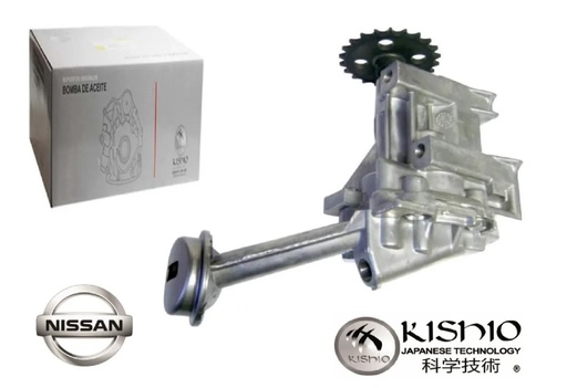 [111409] BOMBA ACEITE NISSAN PLATINA DE 2002 AL 2007/ APIO DE 2007 AL 2008/ RENAULT CLIO / KANGOO DE 2004 AL 2007/ L4 1.6 TOPENGINE COD. 15010-00Q0D (111409)