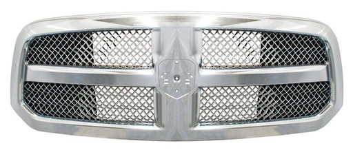 [PDPU13CC] PARRILLA DODGE PU 13-19 CROM COMPLETA  TW